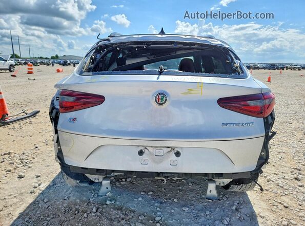 ZASPAKBN8M7D19859 2021 ALFA ROMEO STELVIO Silver Հետևի տեսք