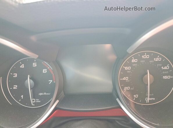 ZASPAKBN8M7D19859 2021 ALFA ROMEO STELVIO Silver Սարքավորումների վահանակի տեսք