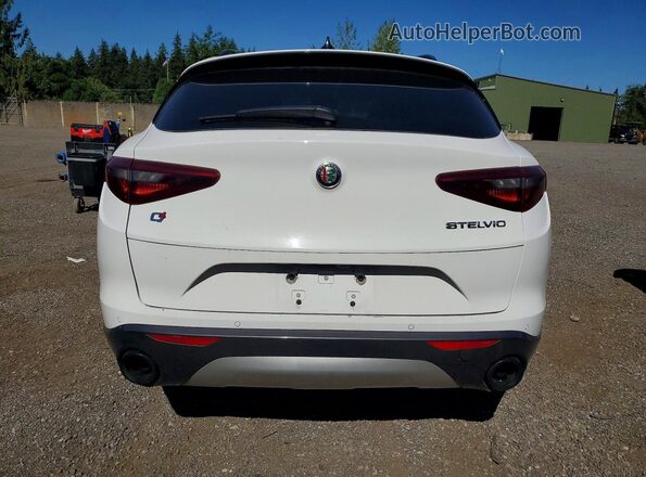 ZASPAKBN8N7D29356 2022 ALFA ROMEO STELVIO White უკანა ხედი