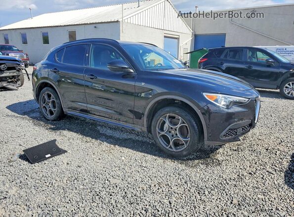 ZASPAKBN8N7D34086 2022 ALFA ROMEO STELVIO Black Առջևի աջ