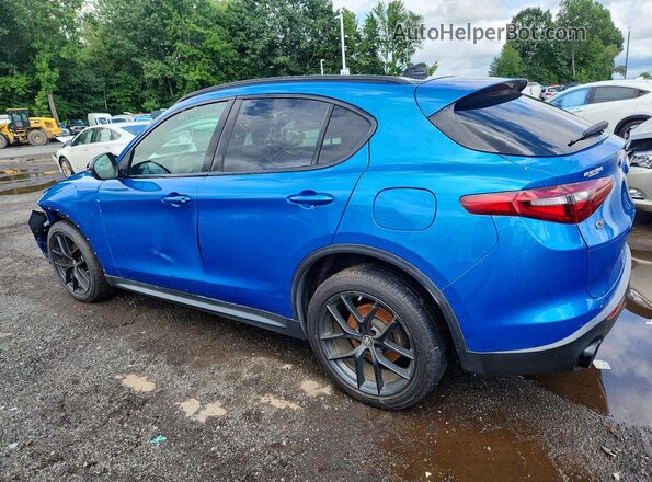ZASPAKBN9K7C52170 2019 ALFA ROMEO STELVIO Blue Rear left