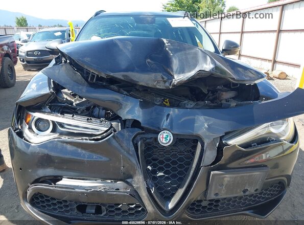 ZASPAKBN9K7C70233 2019 ALFA ROMEO STELVIO Black Вид спереду