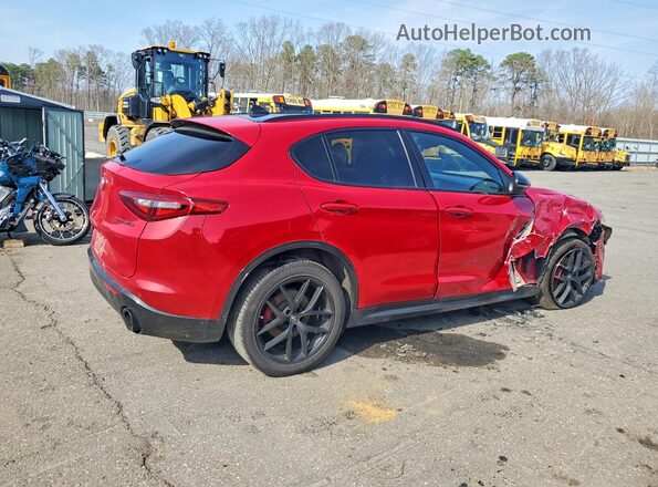ZASPAKBN9L7C95246 2020 ALFA ROMEO STELVIO Red Rear right