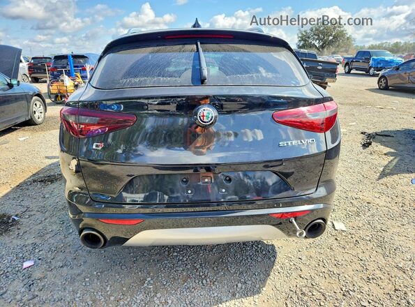 ZASPAKBNXL7C93246 2020 ALFA ROMEO STELVIO Black Vista trasera