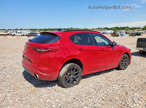 ZASPAKBNXM7D20107 2021 ALFA ROMEO STELVIO Red Rear right