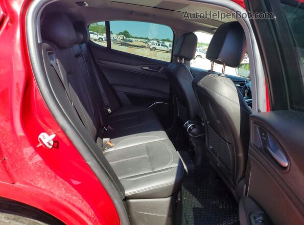 ZASPAKBNXM7D20107 2021 ALFA ROMEO STELVIO Red Rear interior view