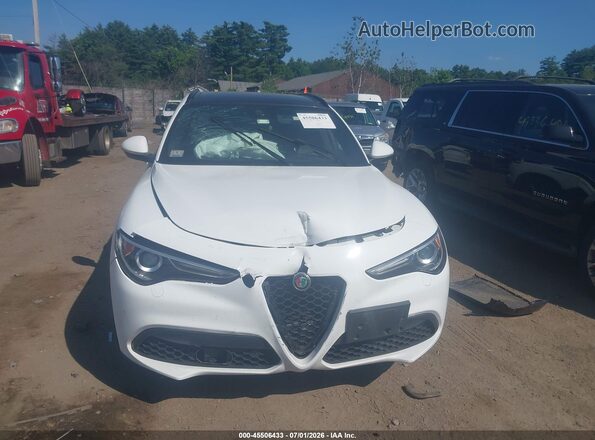 ZASPAKBNXN7D40990 2022 ALFA ROMEO STELVIO White Widok z przodu