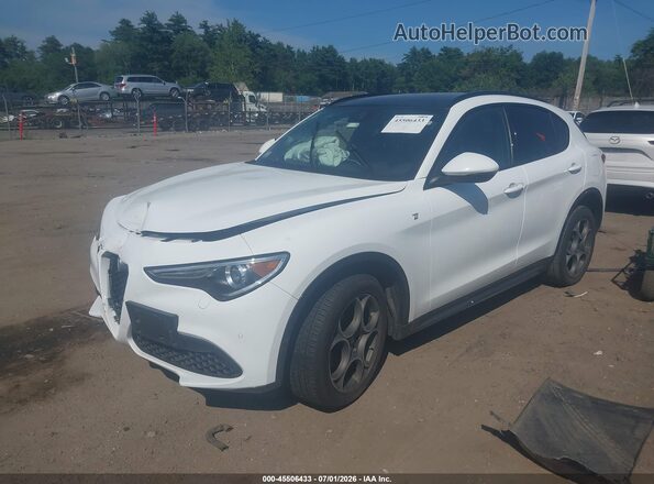 ZASPAKBNXN7D40990 2022 ALFA ROMEO STELVIO White Przód lewy