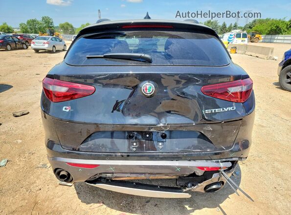 ZASPAKBNXP7D54214 2023 ALFA ROMEO STELVIO Black Vista trasera