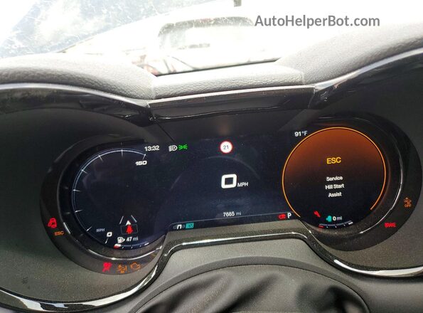 ZASPATAW2S3091441 2025 ALFA ROMEO OTHER Gray Instrument cluster view