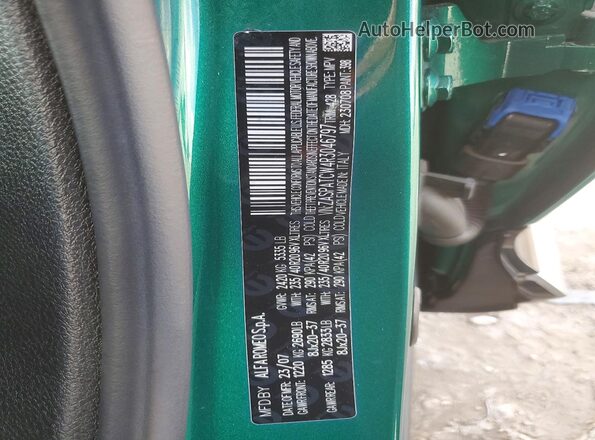 ZASPATCW4R3046797 2024 ALFA ROMEO OTHER Green 360 interior view