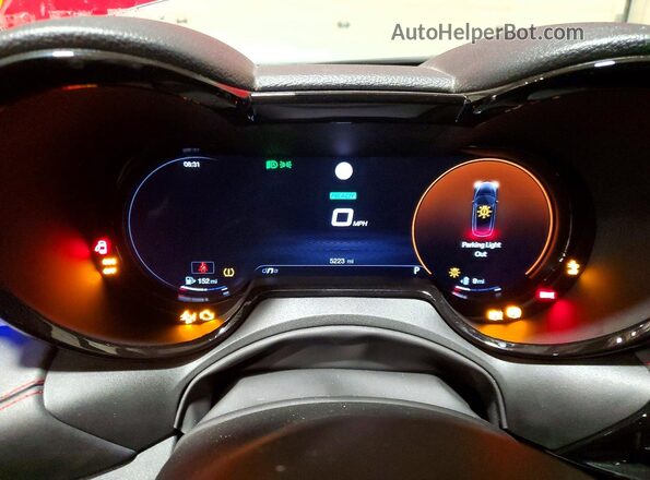 ZASPATTW9S3086461 2025 ALFA ROMEO OTHER Красный Вид щитка приборов