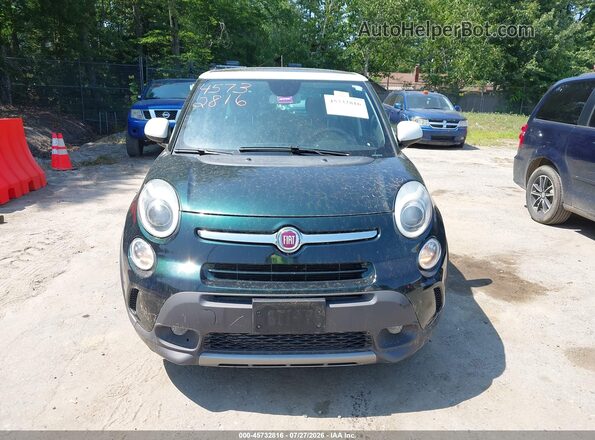 ZFBCFADH5GZ037653 2016 FIAT 500L Green Vista interior trasera