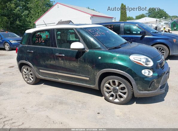 ZFBCFADH5GZ037653 2016 FIAT 500L Green Vista interior de 360 grados