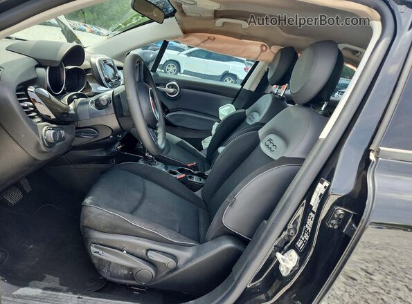 ZFBCFXAB5HP517496 2017 FIAT 500X Black Vista interior delantera