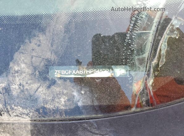 ZFBCFXAB7HP545221 2017 FIAT 500X Белый Вид подкапотного пространства