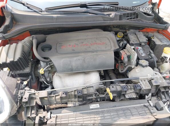 ZFBCFXAB9HP606522 2017 FIAT 500X Orange Rear view