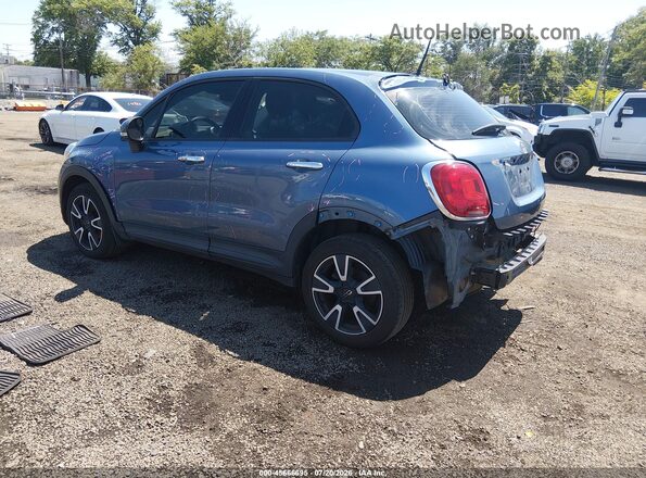 ZFBCFXABXHP623555 2017 FIAT 500X Blue Հետևի ձախ