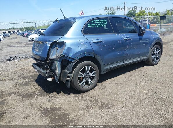 ZFBCFXABXHP623555 2017 FIAT 500X Blue Հետևի աջ