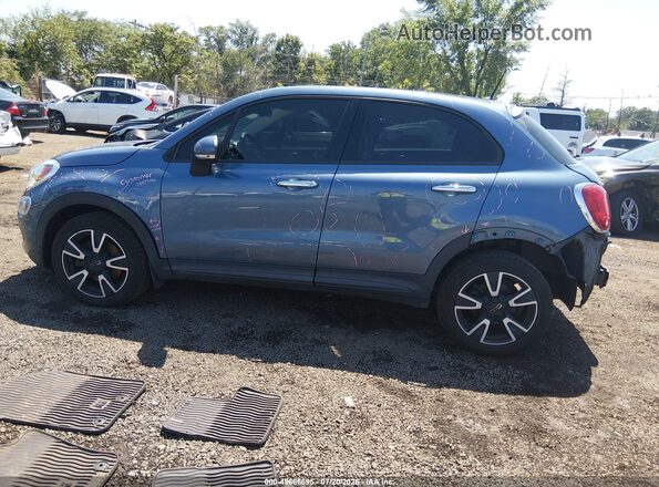 ZFBCFXABXHP623555 2017 FIAT 500X Blue Սալոնի 360 աստիճան տեսք