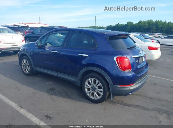 ZFBCFXBT3GP351985 2016 FIAT 500X Синий Задняя левая четверть