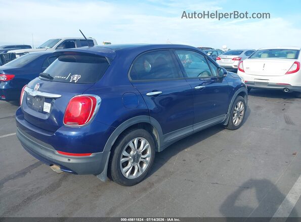 ZFBCFXBT3GP351985 2016 FIAT 500X Синий Задняя правая четверть