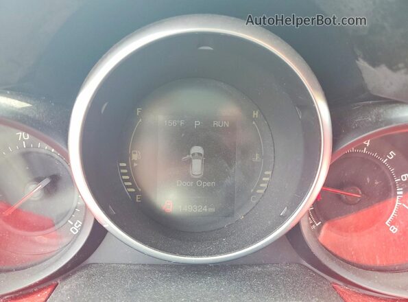 ZFBCFXBT7GP388702 2016 FIAT 500X Red Vista del cuadro de instrumentos
