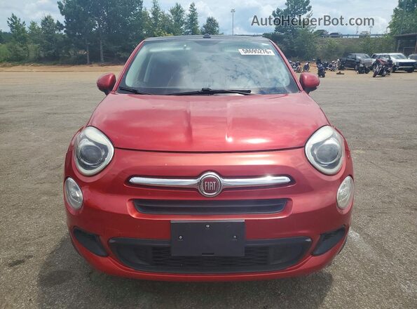 ZFBCFXBT7GP388702 2016 FIAT 500X Red Vista frontal