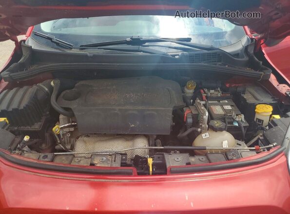 ZFBCFXBT7GP388702 2016 FIAT 500X Red Vista interior trasera