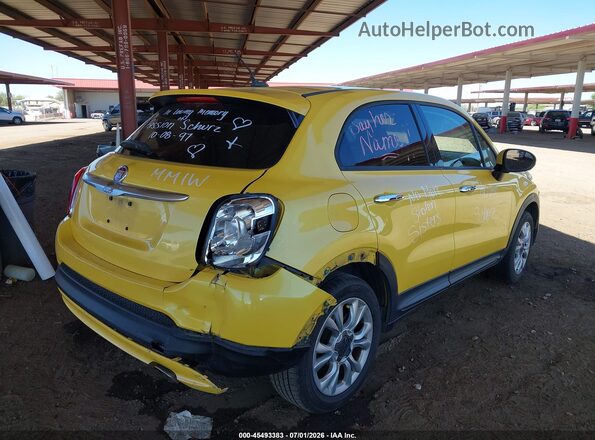 ZFBCFXBT8GP339783 2016 FIAT 500X Yellow წინა ხედი