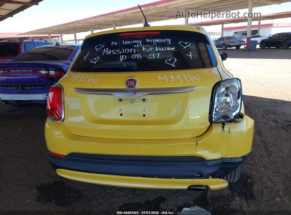 ZFBCFXBT8GP339783 2016 FIAT 500X Yellow 