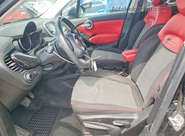 ZFBCFXBT8GP400923 2016 FIAT 500X Black Front interior view