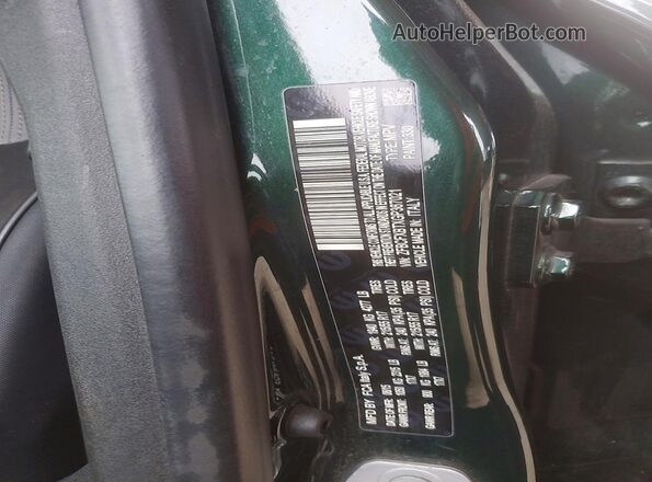 ZFBCFXBTXGP367021 2016 FIAT 500X Green Շարժիչի բաժամունքի տեսք