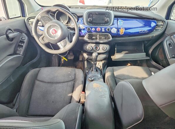 ZFBCFXBTXGP398060 2016 FIAT 500X Blue Առջևի վահանակի տեսք