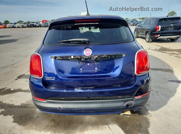 ZFBCFXBTXGP398060 2016 FIAT 500X Blue Հետևի տեսք