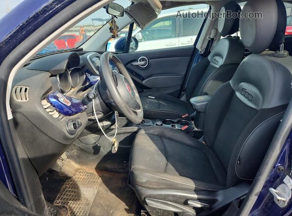 ZFBCFXBTXGP398060 2016 FIAT 500X Blue Սալոնի դիմացի տեսք