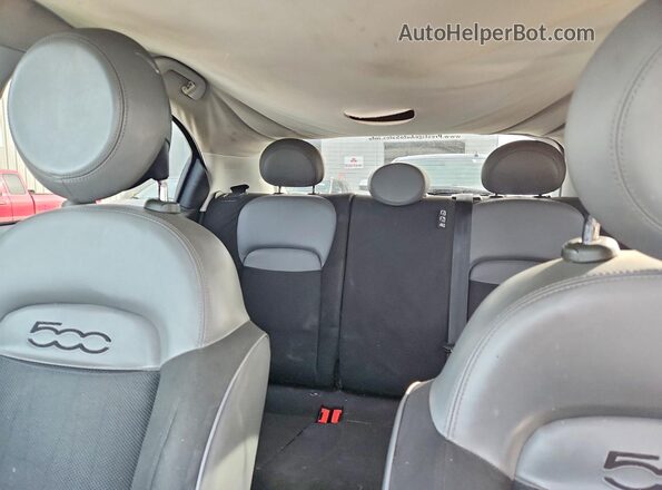ZFBCFXBTXGP398060 2016 FIAT 500X Blue Հետևի նստատեղերի տեսք