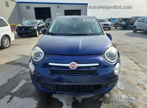 ZFBCFXBTXGP398060 2016 FIAT 500X Blue Դիմացի տեսք