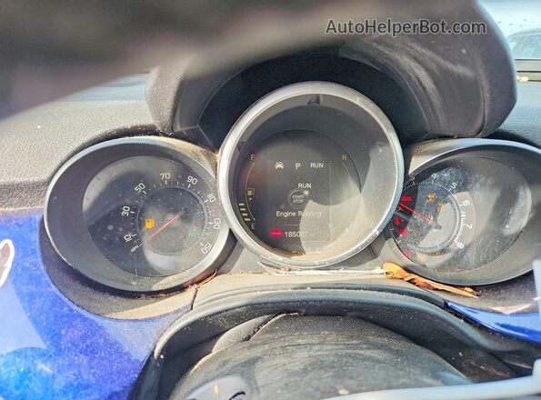 ZFBCFXBTXGP398060 2016 FIAT 500X Blue Սարքավորումների վահանակի տեսք