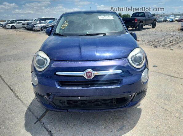 ZFBCFXBTXGP398060 2016 FIAT 500X Blue Սալոնի 360 աստիճան տեսք