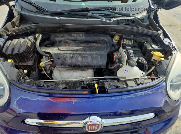 ZFBCFXBTXGP398060 2016 FIAT 500X Blue Շարժիչի բաժամունքի տեսք