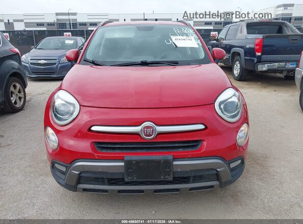 ZFBCFXCB7JP636010 2018 FIAT 500X Red Դիմացի տեսք