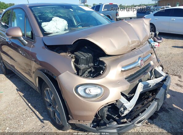ZFBCFXCB9JP643430 2018 FIAT 500X Brown Вид спереду