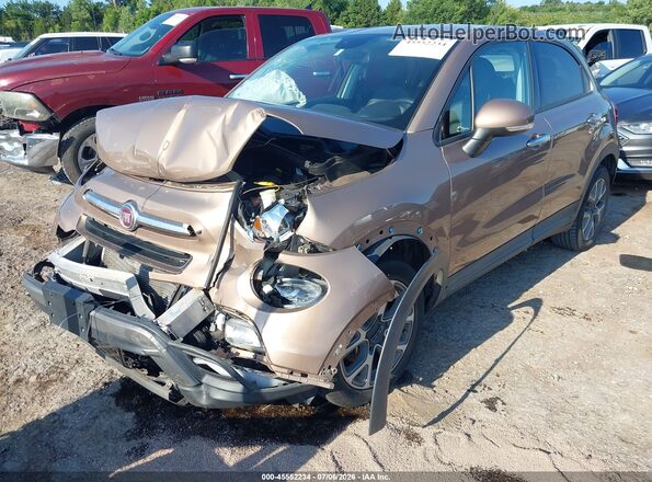 ZFBCFXCB9JP643430 2018 FIAT 500X Brown Передня ліва чверть