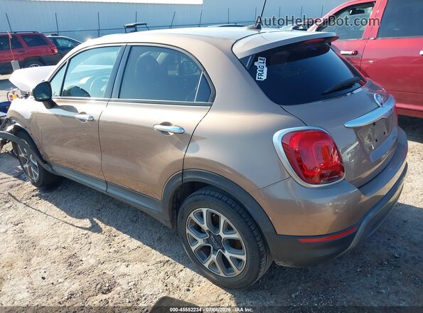 ZFBCFXCB9JP643430 2018 FIAT 500X Brown Задня ліва чверть