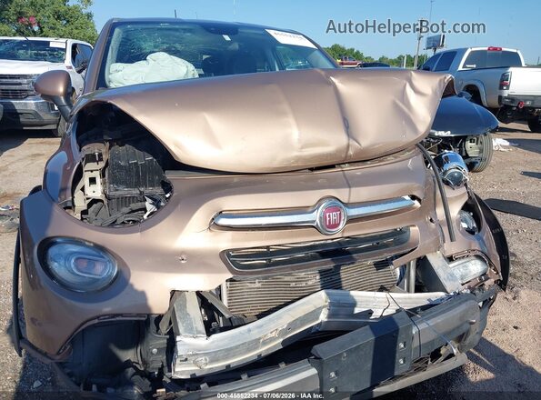 ZFBCFXCB9JP643430 2018 FIAT 500X Brown Вид задньої частини салону