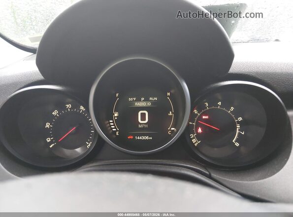 ZFBCFXCT1GP359341 2016 FIAT 500X Maroon Вид задніх сидінь
