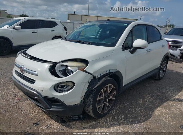 ZFBCFXCT2GP342709 2016 FIAT 500X White წინა მარცხენა ხედი სამი მეოთხედიდან