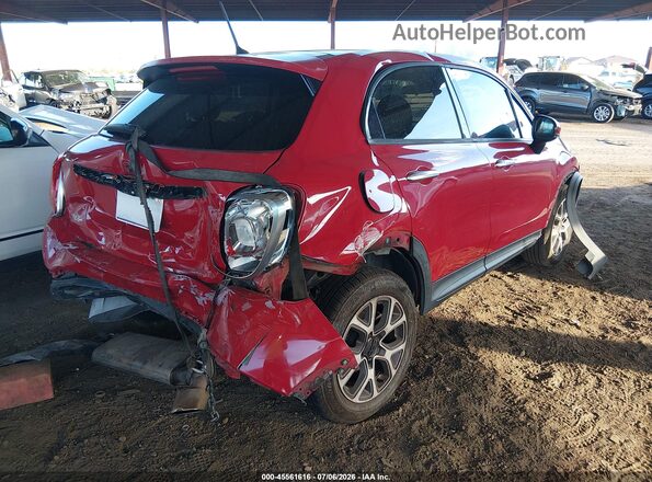 ZFBCFXCT2GP354973 2016 FIAT 500X Красный Задняя правая четверть
