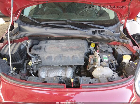 ZFBCFXCT2GP354973 2016 FIAT 500X Красный Вид сзади